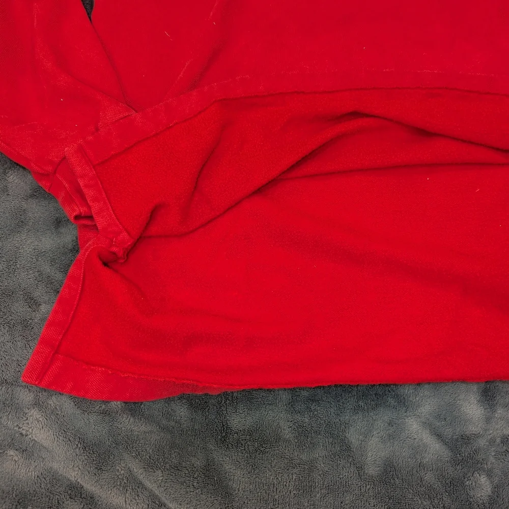 Polo Ralph Lauren long sleeve heavy cotton polo with some fleece lined Size Larg